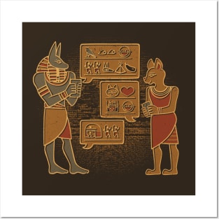 Hieroglyph Chat App by Tobe Fonseca Posters and Art